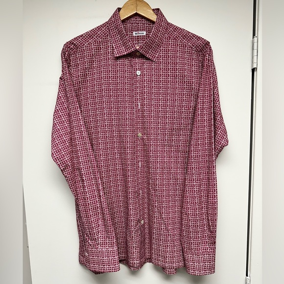 KITON Button Down Shirt Size XL (44) Italian Made Retail:$1510 - Picture 4 of 8
